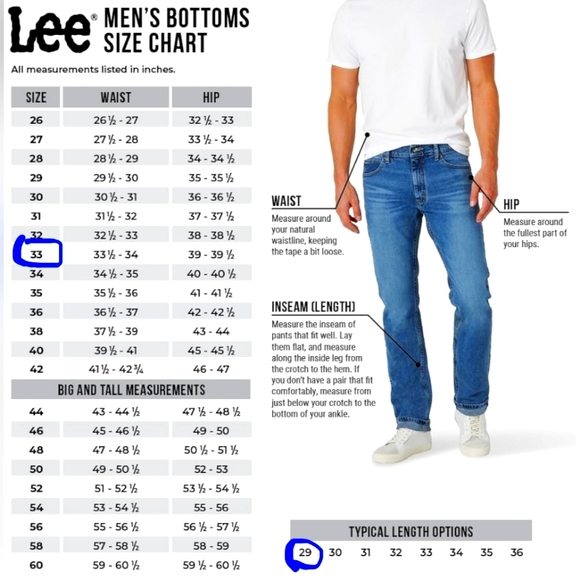 Lee Men's Total Freedom Stretch Relaxed Fit - Flat Front Pants - Sand, 33W x 29L - Picture 7 of 7